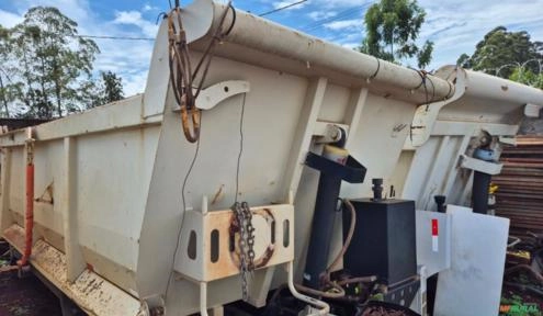 CAÇAMBA FACCHINI, MODELO SCH CB, CAPACIDADE 16M³, ANO DE FABRICAÇÃO 2021, POUCO USO, PISTÃO FRONTAL Imagem CAÇAMBA FACCHINI, MODELO SCH CB, CAPACIDADE 16M³, ANO DE FABRICAÇÃO 2021, POUCO USO, PISTÃO FRONTAL