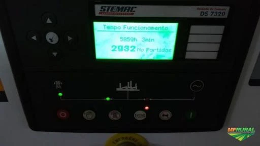 GERADOR STEMAC WEG 180/168 KVA ANO 2011