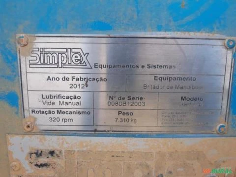 Britador marca simplex 62x40