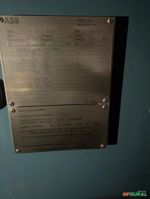 Imagem Motor eletrico 2000 CV Imagem Motor eletrico 2000 CV