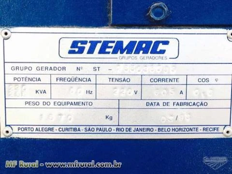 Grupo Gerador 250 kVA