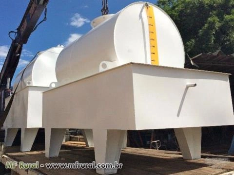 Tanque Aéreo estacionário para Grupo Gerador de energia Imagem Tanque Aéreo estacionário para Grupo Gerador de energia