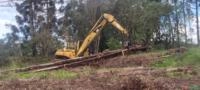 Escavadeira Caterpillar com Garra Traçadora Ano 2021 Imagem Escavadeira Caterpillar com Garra Traçadora Ano 2021