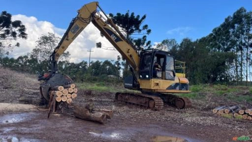 Escavadeira Caterpillar com Garra Traçadora Ano 2021 Imagem Escavadeira Caterpillar com Garra Traçadora Ano 2021
