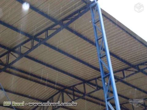 Fabricamos estrutura metalica para barracões galpões  - melhor preço do brasil