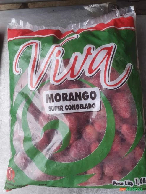 Morango Fruta Congelado IQF ou Inatura