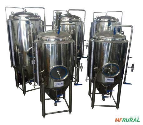 Tanque fermentador de cerveja Imagem Tanque fermentador de cerveja
