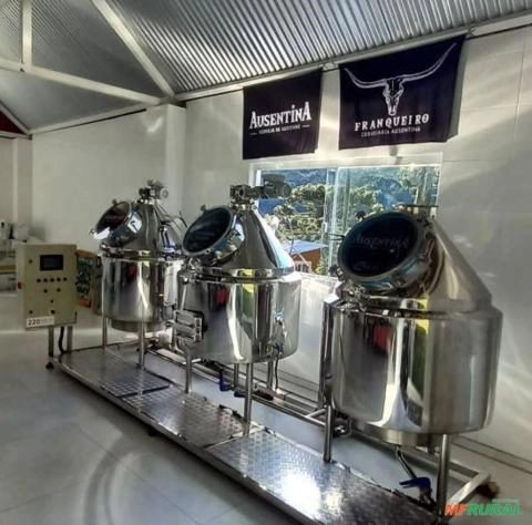 Cozinha Cervejeira 500 litros Imagem Cozinha Cervejeira 500 litros