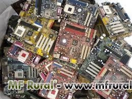sucatas de placas de computadores e celulares sucatas de placas de computadores e celulares