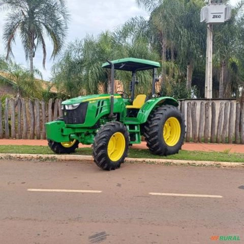 Trator John Deere 5078E Ano 2023 Imagem Trator John Deere 5078E Ano 2023