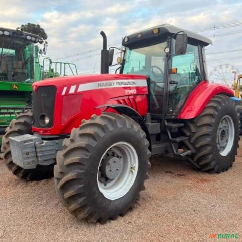 Trator Massey Ferguson 7180 Ano 2013 Imagem Trator Massey Ferguson 7180 Ano 2013