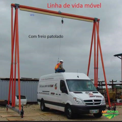 Linha de Vida Móvel ou Fixa Imagem Linha de Vida Móvel ou Fixa