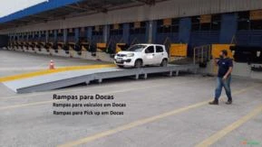 Rampas para Docas / Rampas para veiculos / pick-up em Docas