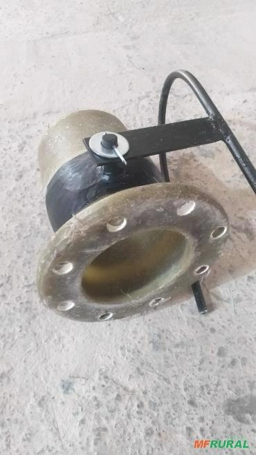 Engate Rapido Macho 6¨ com Flange - para tanque de vinhaça Imagem Engate Rapido Macho 6¨ com Flange - para tanque de vinhaça