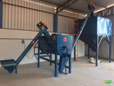 Fábrica de Ração e Sal Mineral Completa Imagem Fábrica de Ração e Sal Mineral Completa