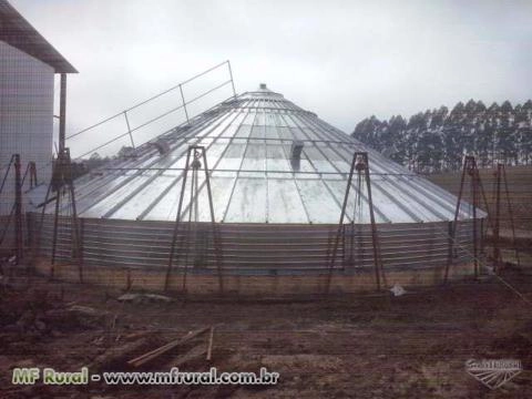 SILO SECADOR DE GRÃOS Imagem SILO SECADOR DE GRÃOS