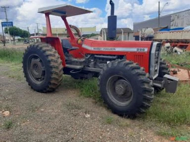 Trator Massey Ferguson 296 4x4 ano 96