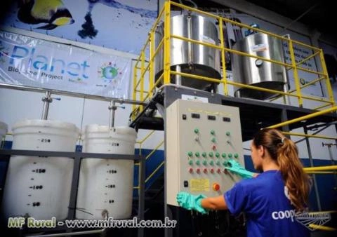 Pequena Planta de Usina de Biodiesel Imagem Pequena Planta de Usina de Biodiesel