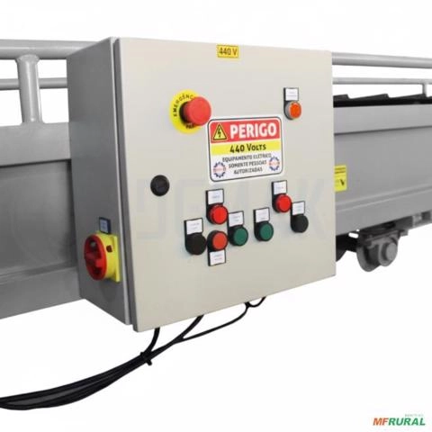 Imagem Esteira transportadora de caixas e sacarias 3 M  - Buenotech Imagem Esteira transportadora de caixas e sacarias 3 M  - Buenotech