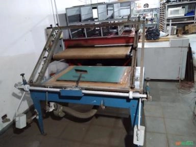 Mesa de Serigrafia De Impressão em papel manual Imagem Mesa de Serigrafia De Impressão em papel manual