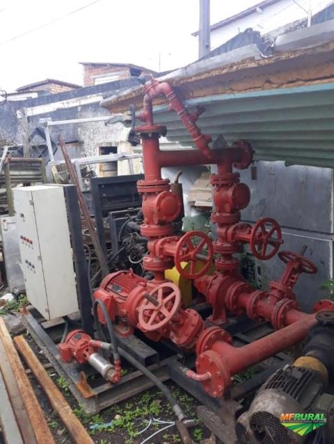 Sistema de bombeamento contra incêndio Imagem Sistema de bombeamento contra incêndio