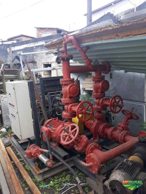 Sistema de bombeamento contra incêndio Imagem Sistema de bombeamento contra incêndio