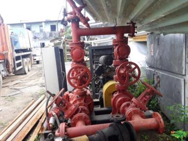 Imagem Sistema de bombeamento contra incêndio Imagem Sistema de bombeamento contra incêndio