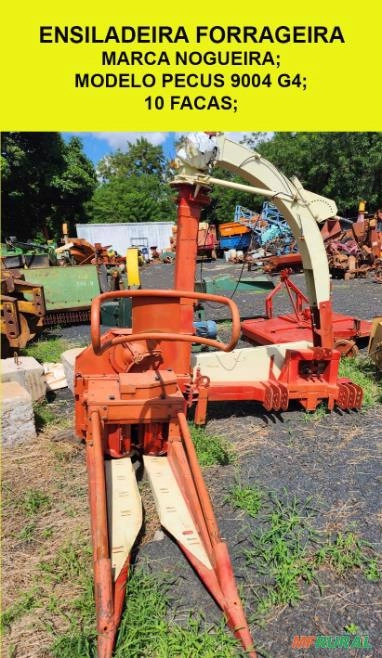 ENSILADEIRA FORRAGEIRA MARCA NOGUEIRA; Imagem ENSILADEIRA FORRAGEIRA MARCA NOGUEIRA;