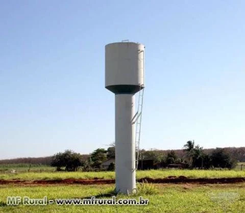 Berço e estrutura para silos horizontais e verticais