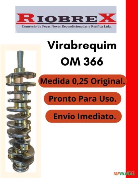 Virabrequim OM 366 Imagem Virabrequim OM 366