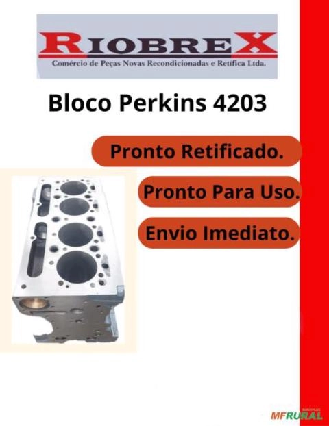 Bloco Perkins 4203 Imagem Bloco Perkins 4203