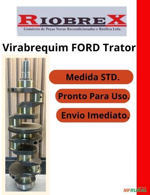 Virabrequim FORD Trator Imagem Virabrequim FORD Trator