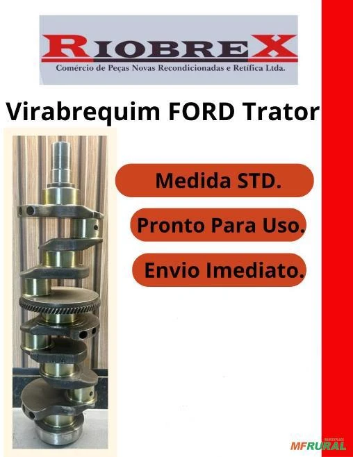 Virabrequim FORD Trator