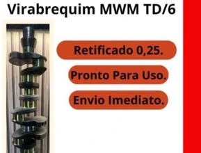 Virabrequim MWM TD/6 Turbo