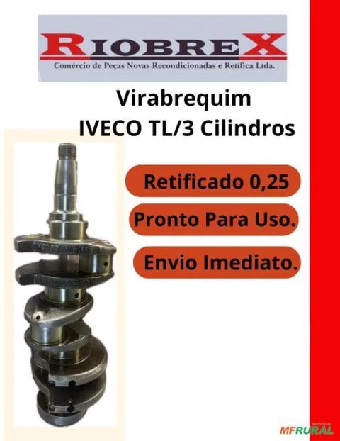 Virabrequim IVECO TL/3 Cilindros