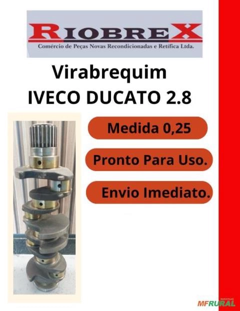 Virabrequim DUCATO 2.8 Imagem Virabrequim DUCATO 2.8