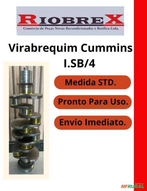Virabrequim Cummins I.SB/4