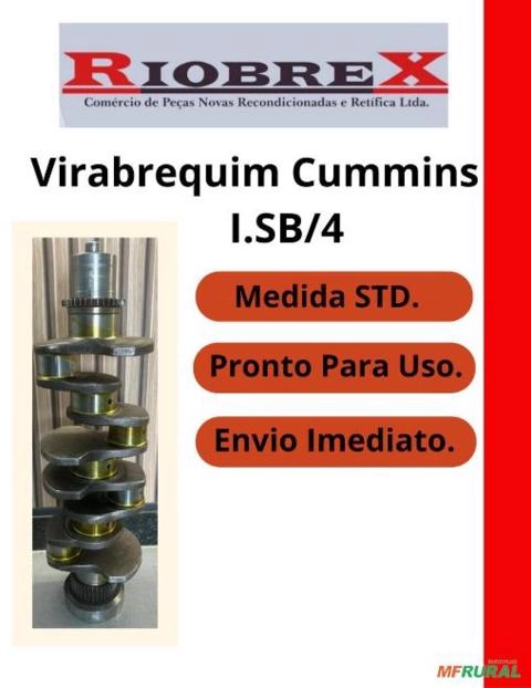 Virabrequim Cummins I.SB/4 Imagem Virabrequim Cummins I.SB/4