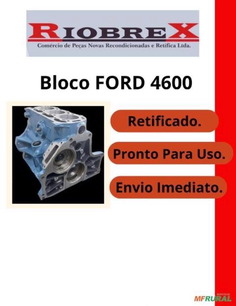 Bloco FORD 4600 Imagem Bloco FORD 4600