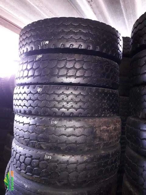 Pneus usados e Recapados para caminhões temos pneus comuns e Radiais todas as medidas,