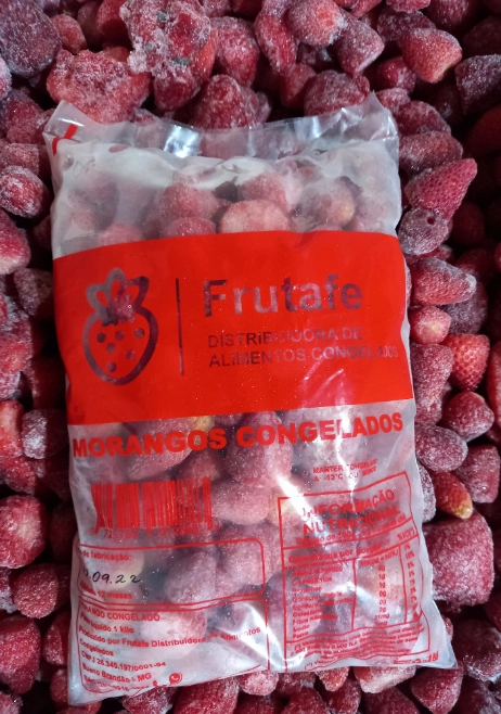 Morango Congelado Imagem Morango Congelado