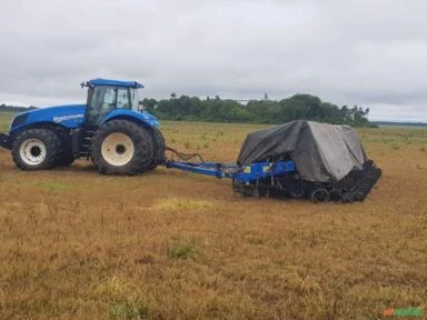 Fazenda produtora de arroz, milho e soja