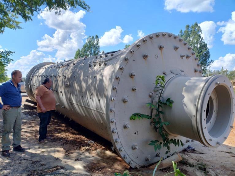 Moinhos de bolas 11 metros por 2,40 m diametro Imagem Moinhos de bolas 11 metros por 2,40 m diametro