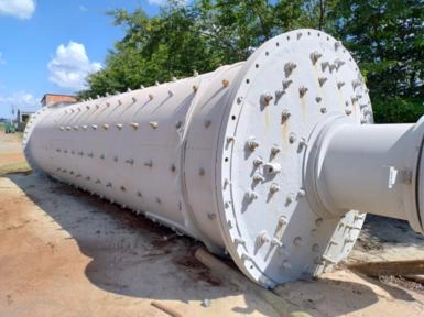 Imagem Moinhos de bolas 11 metros por 2,40 m diametro Imagem Moinhos de bolas 11 metros por 2,40 m diametro