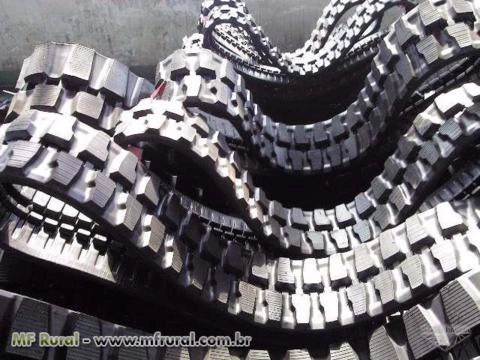 ESTEIRA DE BORRACHA PARA MINI ESCAVADEIRA BOBCAT 325 Imagem ESTEIRA DE BORRACHA PARA MINI ESCAVADEIRA BOBCAT 325