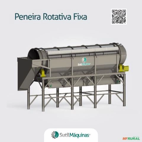 Peneira Rotativa Fixa Imagem Peneira Rotativa Fixa