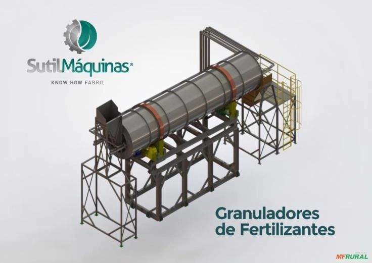 Granuladores de Fertilizante Imagem Granuladores de Fertilizante