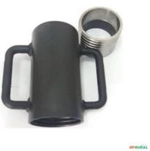 Caneca p Escora Metalica padrao 1 1/2  tubos de 48,5mm - Kit com 100 pç