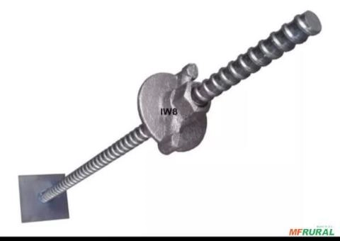 Ancoragem Barra Completa com Flange e Porca Imagem Ancoragem Barra Completa com Flange e Porca