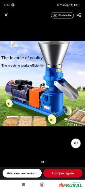 Imagem Peletizadora faz 150 kg ração hora Imagem Peletizadora faz 150 kg ração hora